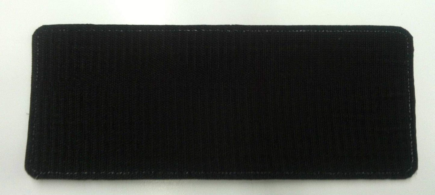 Livestock Agent Embroidery Patches 3x10 Hook on Back Black and White