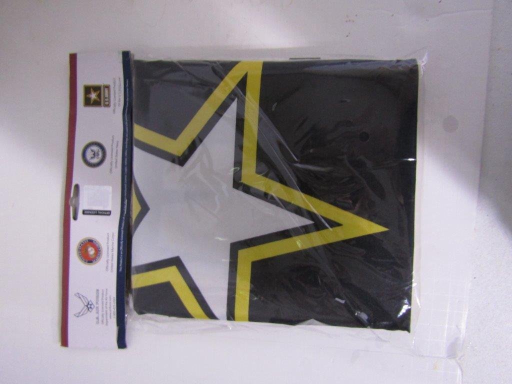 3x5 U.S. Army Veteran Star Heavy Duty Polyester Nylon 200D Double Sided Flag Grommets House Banner Double Stitched Fade Resistant Premium Quality