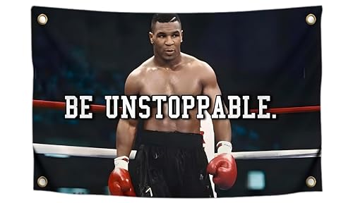 3x5 Ft Sports Polyester Muhammad Flag with Four Grommets - Ali Banners, Cool Inspirational Funny Poster Durable Decorations Wall Motivational Quote