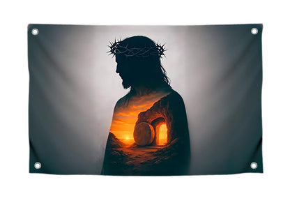 3x5 Feet Wall Flag with the Image of with Four Brass Grommets - Single Sided Cool Tapestry for College Dorm Room Decor - Polyester Cool Poster