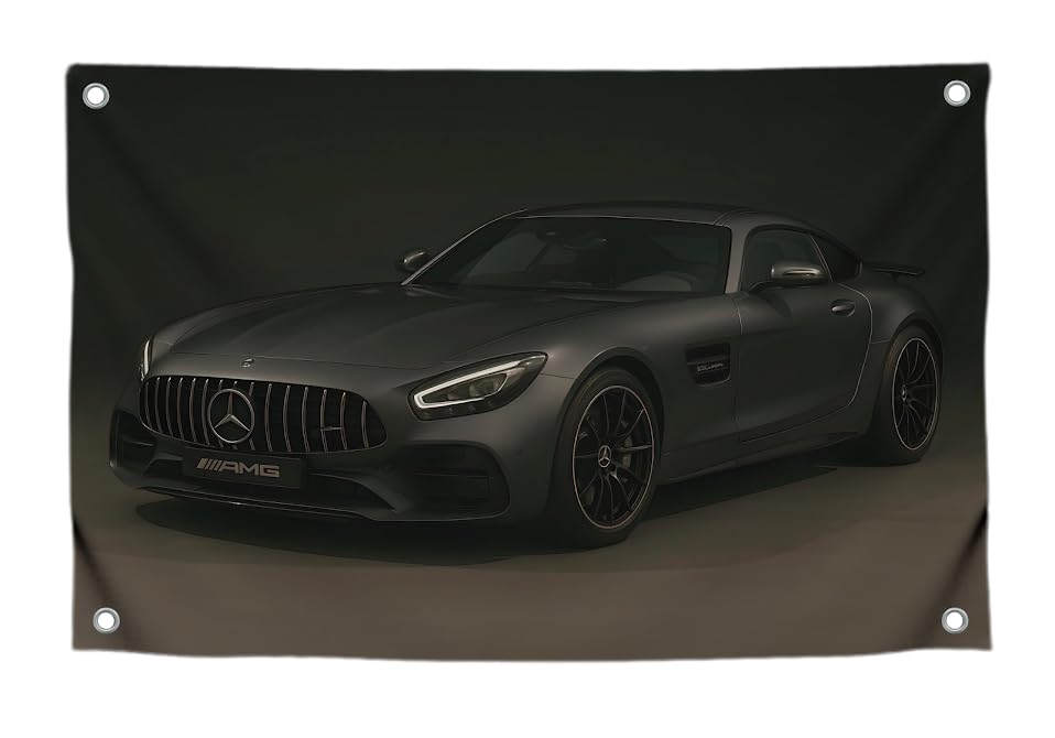 3x5 Feet Flags for Room Boy with Sport Car with Four Brass Grommets - Single Sided Fantastic Durable Tapestry Flag