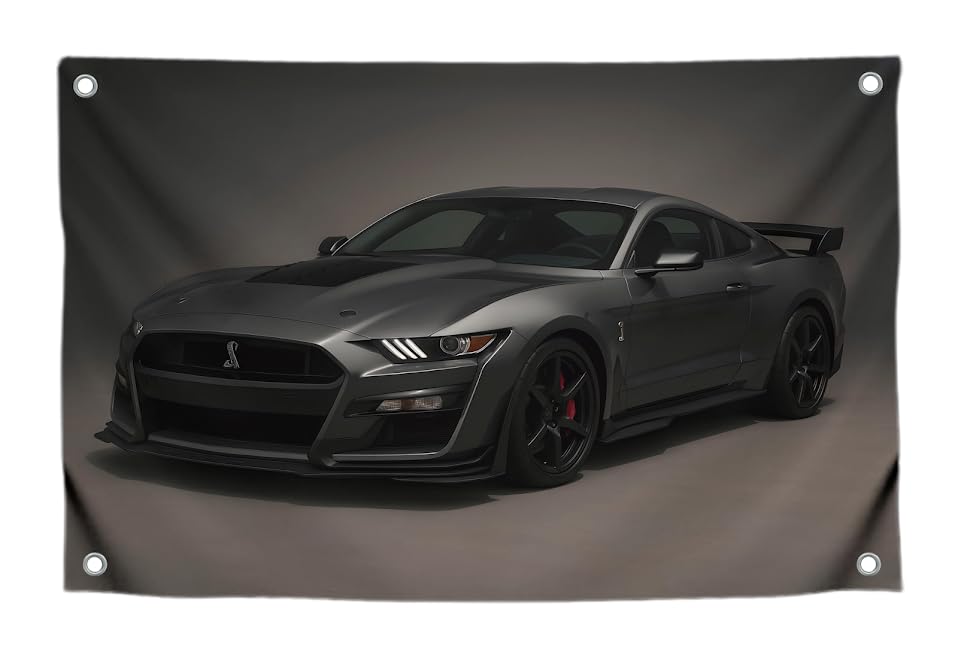 3x5 Feet Drift Car Flag with Four Brass Grommets - Single Sided Bedroom Wall Tapestry Decor - Polyester Banner for Guys Cool Decoration Flags