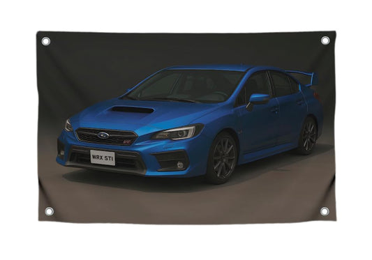 3x5 Ft Polyester Banner with High Resolution Car Print - Cool Wall Decor for Garage or Man Cave - Single Sided Flag for Auto Enthusiasts