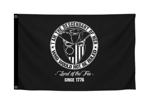 3x5 Ft Single Sided Polyester Flag with 2 Grommets - Proud American Infidel in God We Trust - American Banner for Outside - Political Flags Republican