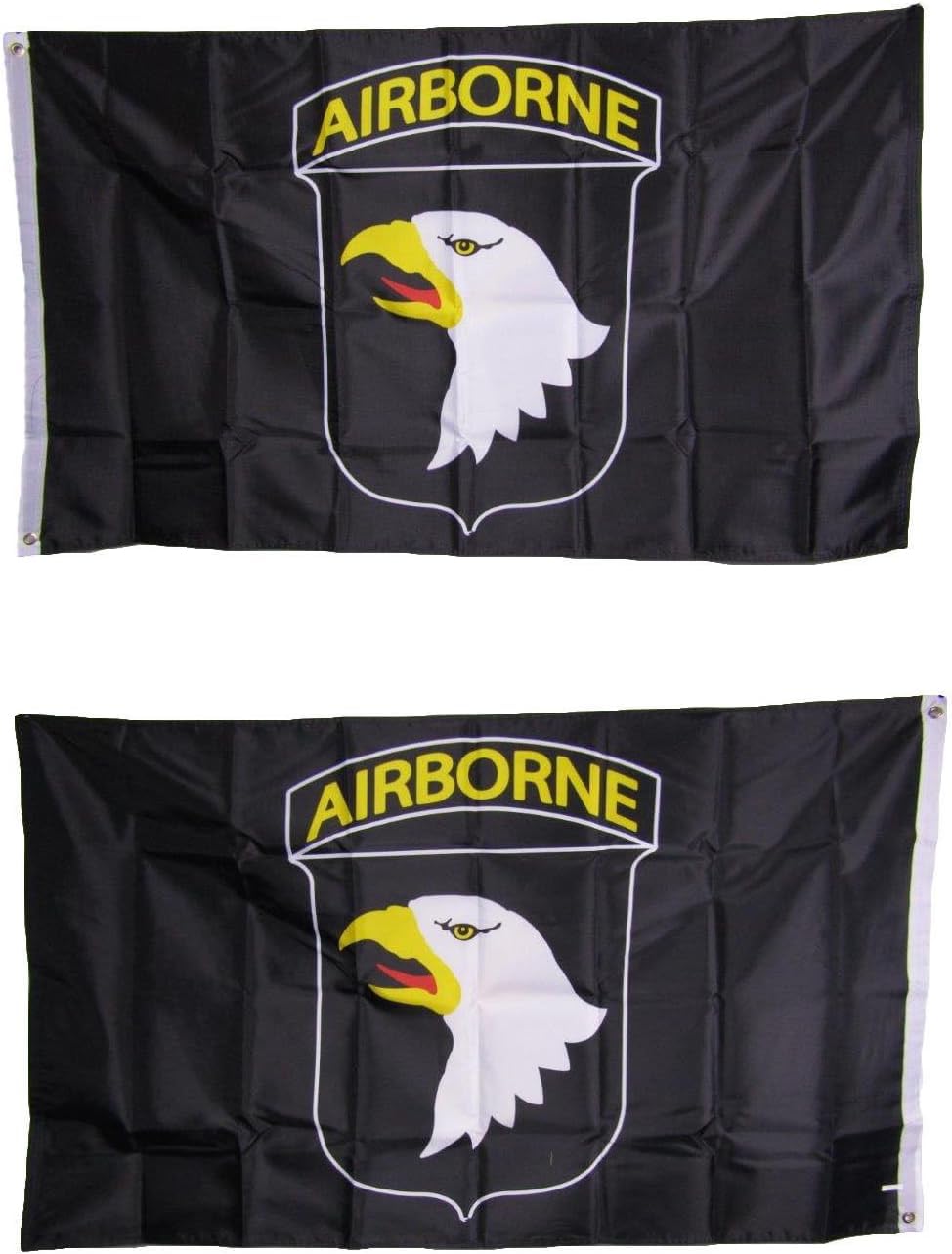 3x5 Feet Double Sided Army Airborne Flag with Two Brass Grommets - Polyester Licensed Army Forces Flag - Officially Licensed Flags U.S. Army