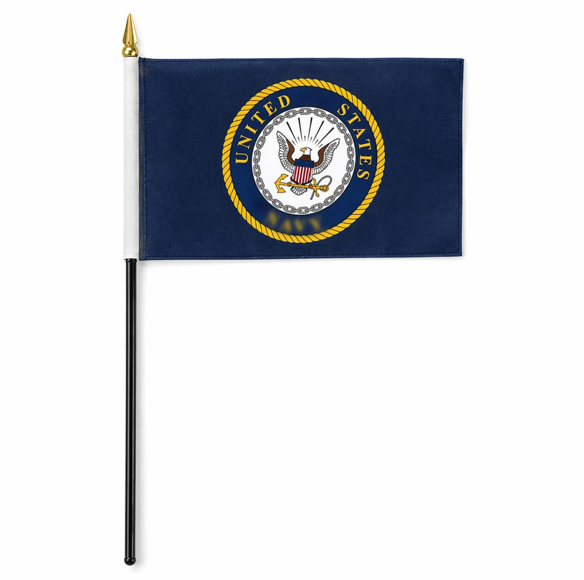 4x6 in US Military Service Desk Flags, Pack of 12 – Mini Stick Flags