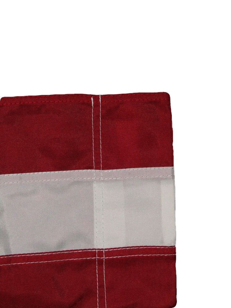3x5 Embroidered USA American Pole Sleeve Nylon Flag 3'x5' Fade Resistant Double Stitched Premium Quality