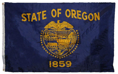 3x5 State of Oregon 3'x5' Double Sided Super Polyester Premium Quality Flag