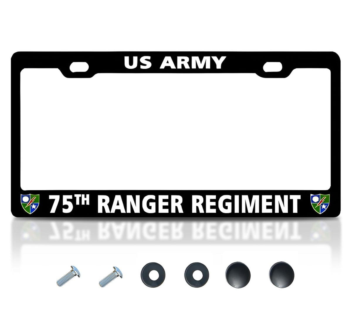 6x12.25 in 75th Ranger Regiment US Army License Plate Frame