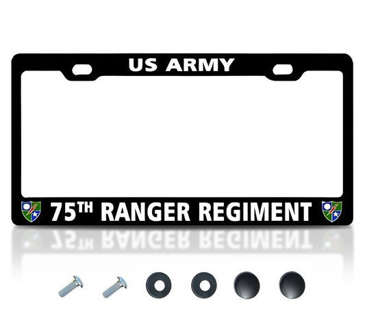 6x12.25 in 75th Ranger Regiment US Army License Plate Frame
