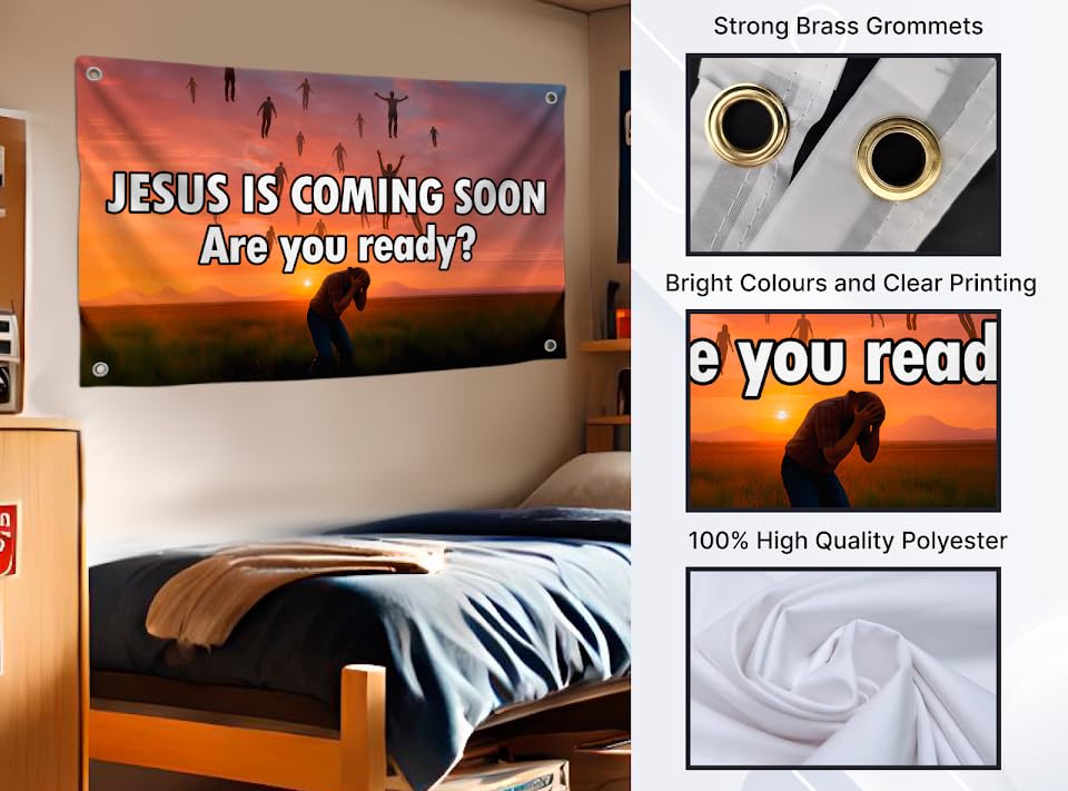 3x5 Feet Flags with Quote - Poster Polyester On The Wall with 4 Brass Grommets - Single Sided Meme Banner for Decoration Bedroom Teen Girls