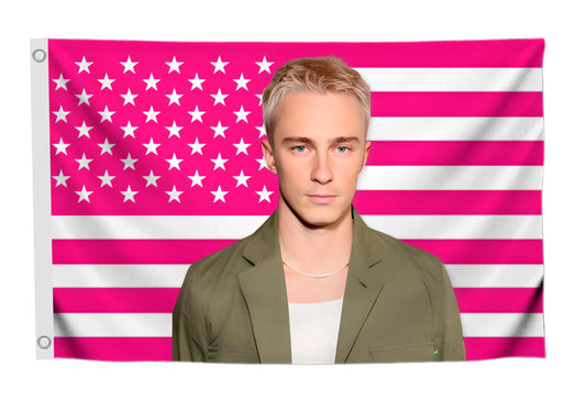 3x5 Ft Drew Flag Single Sided Music Starkey with 2 Grommets - American Music 2024 Polyester Flags - Funny House Cool Tapestry for Garden Yard Party