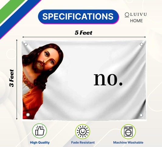 3x5 Ft Polyester Tapestry Funny Single Sided Flag with 4 Grommets - Tapestrys Cool Wall Flag - Tapestries for College Dorm