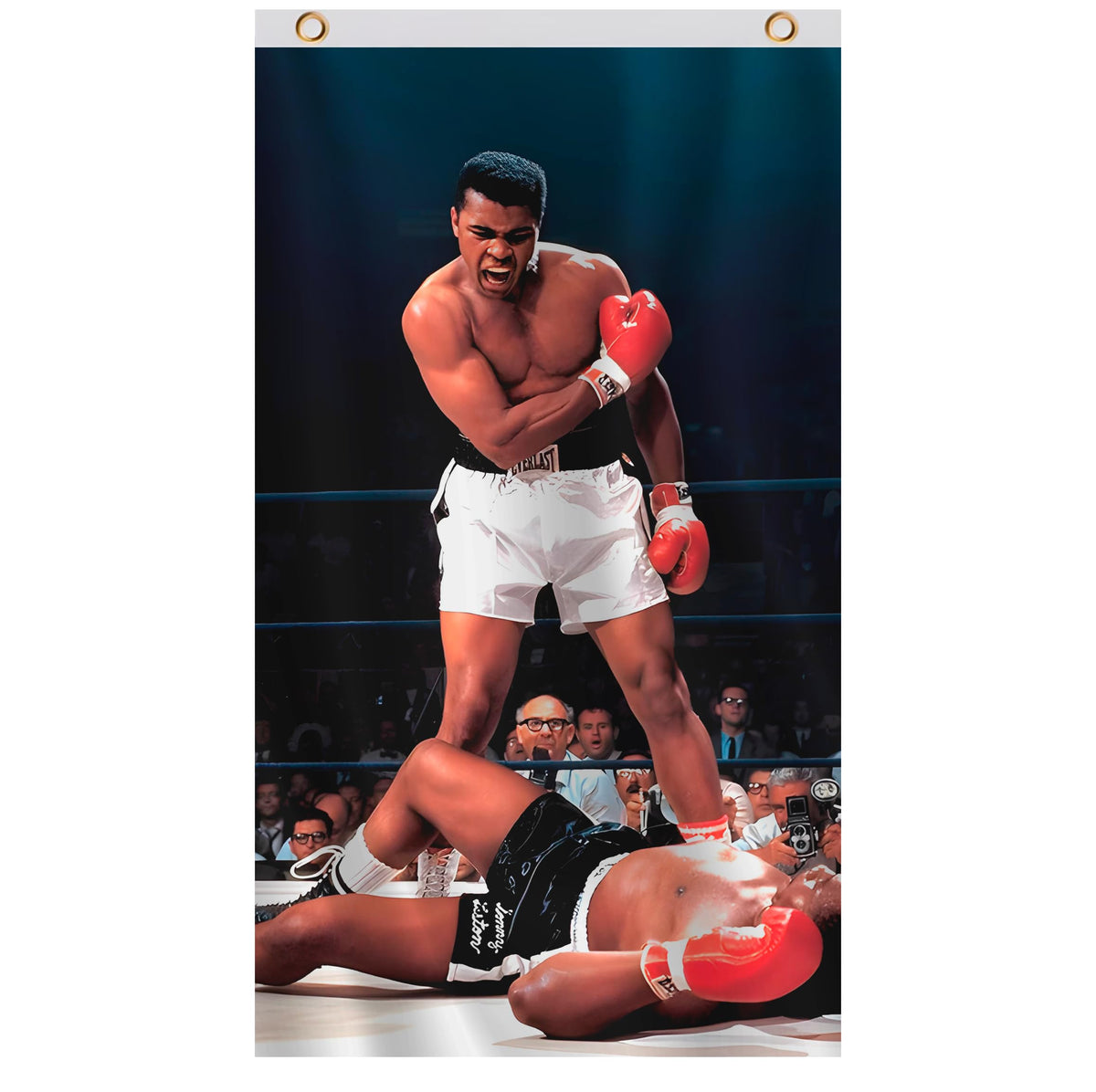 3x5 ft Muhammad Motivational Boxing Banner – Home Gym Wall Flag