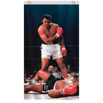 3x5 ft Muhammad Motivational Boxing Banner – Home Gym Wall Flag