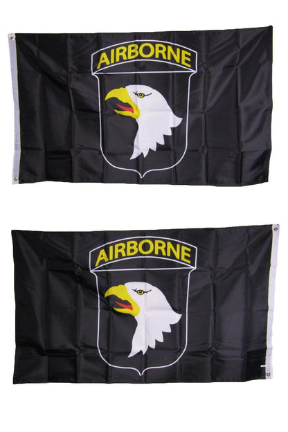3x5 Army Airborne 101st Heavy Duty Polyester Nylon 200D Double Sided Flag 3'x5' Banner Brass Grommets UV Resistant Premium Quality