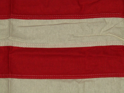 3x5 Embroidered Sewn 48 Star USA American Tea Stain Vintage Cotton Flag 3'x5'