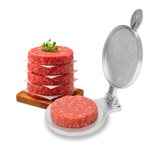 Burger Bacon Press for Non-Stick Pan - Food Presser Gifts for Men - Meat Smasher Tool Hamburger Patty Maker