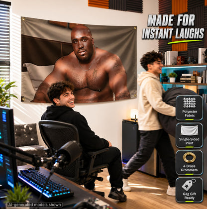 3x5 ft OG Mudbone Meme Flag – Funny Dorm & Gym Banner