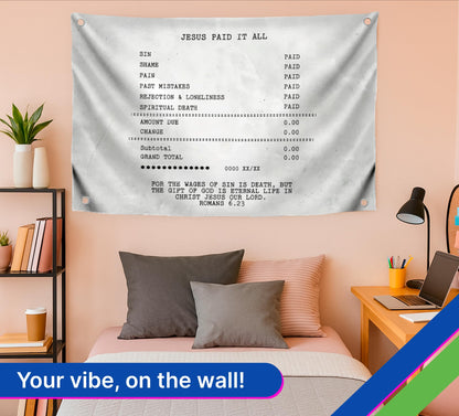 3x5 Ft Polyester Flag All with 4 Grommets - Inspirational Wall Decoration - Motivational Art Print - Outdoor Single Sided Flag - Cool Flags for Decor