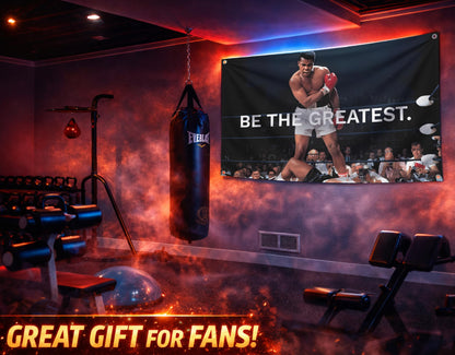 3x5 ft Boxing & MMA Motivational Flag – "Be the Greatest" or "Take Over"
