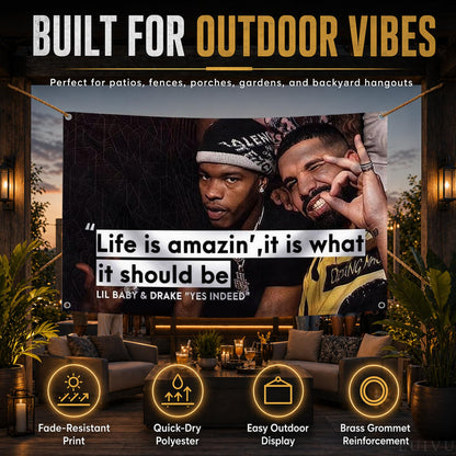3x5 ft Funny Rapper Meme Flag – Man Cave & Dorm Banner